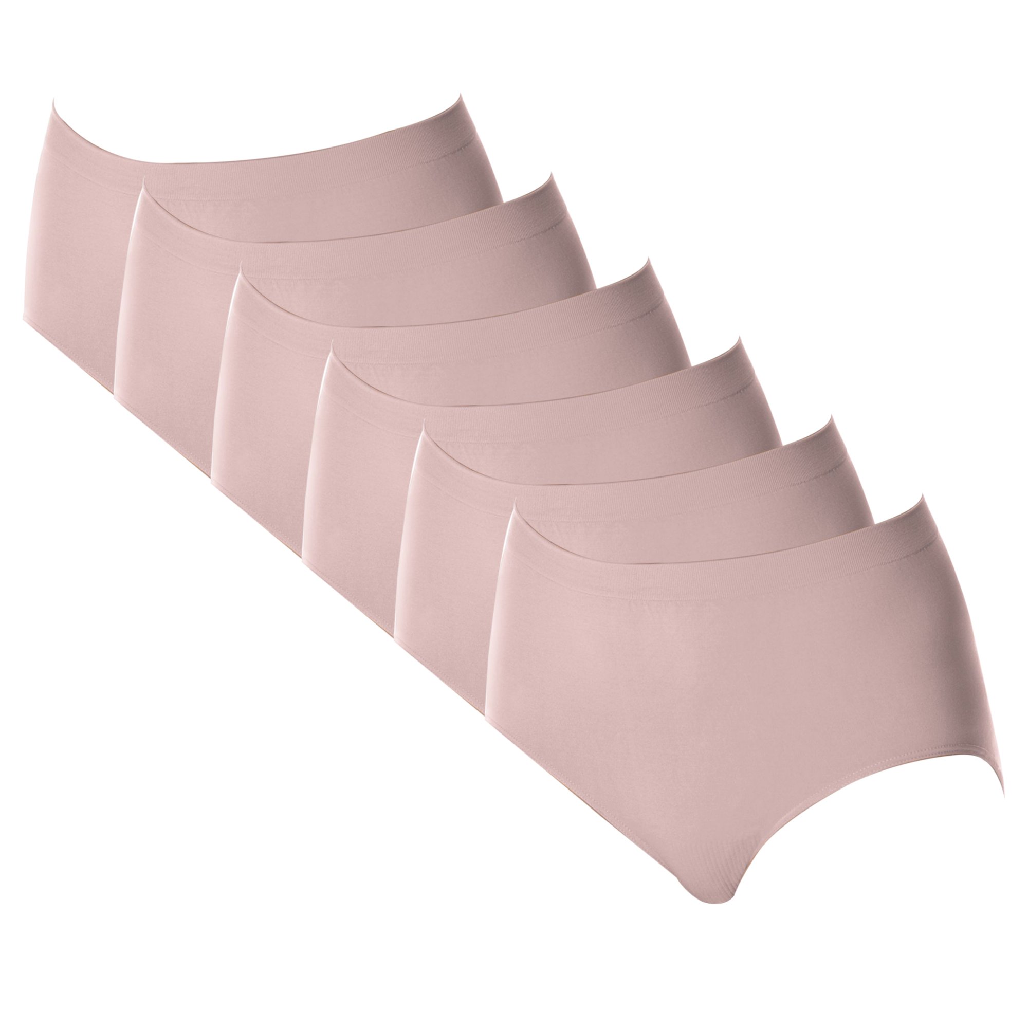 Bali Mujer Juego de 6 sin costuras de microfibra Comfort Revolution Breve