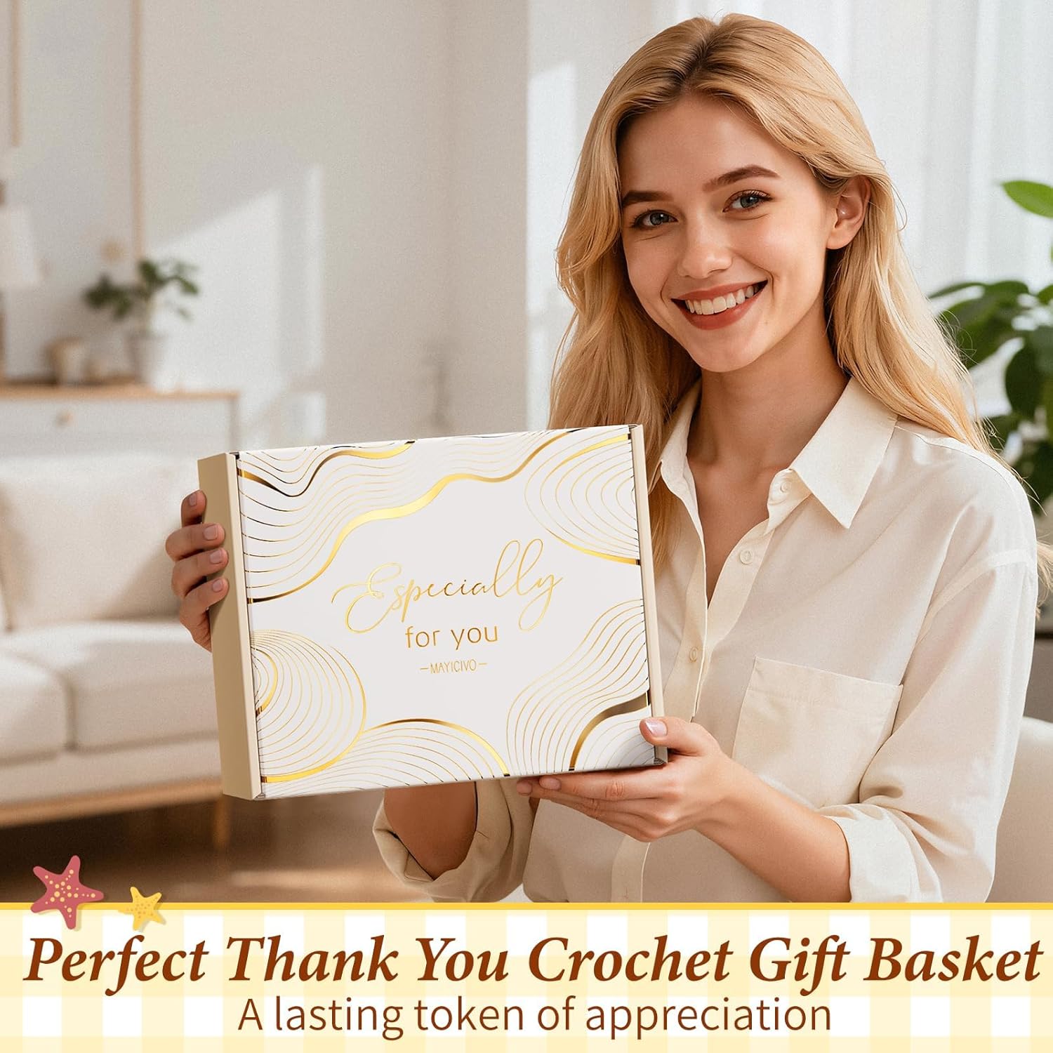 6PCS Positive Crochet Duck Thank You Gifts for Women, Employee Appreciation Gifts Emotional Support Crochet Buddies w/ Card, Valentines Day Birthday Gift for Women Coworker Teacher Nurses Boss Staff - Image 7