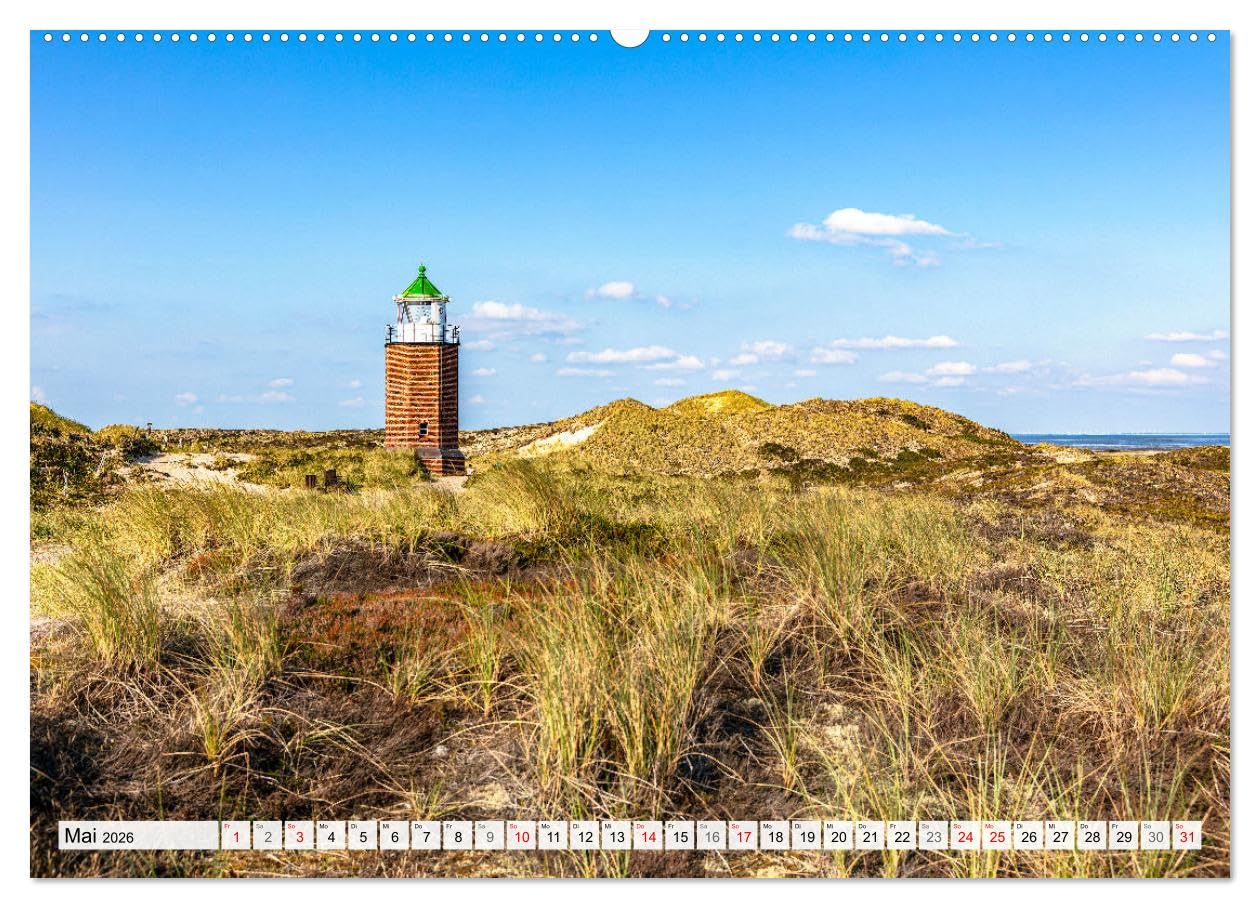INSELLIEBE SYLT Zauberhafte Momente (Wandkalender 2026 DIN A2 quer), CALVENDO Monatskalender: Herrliche Naturaufnahmen von der Insel (CALVENDO Natur)
