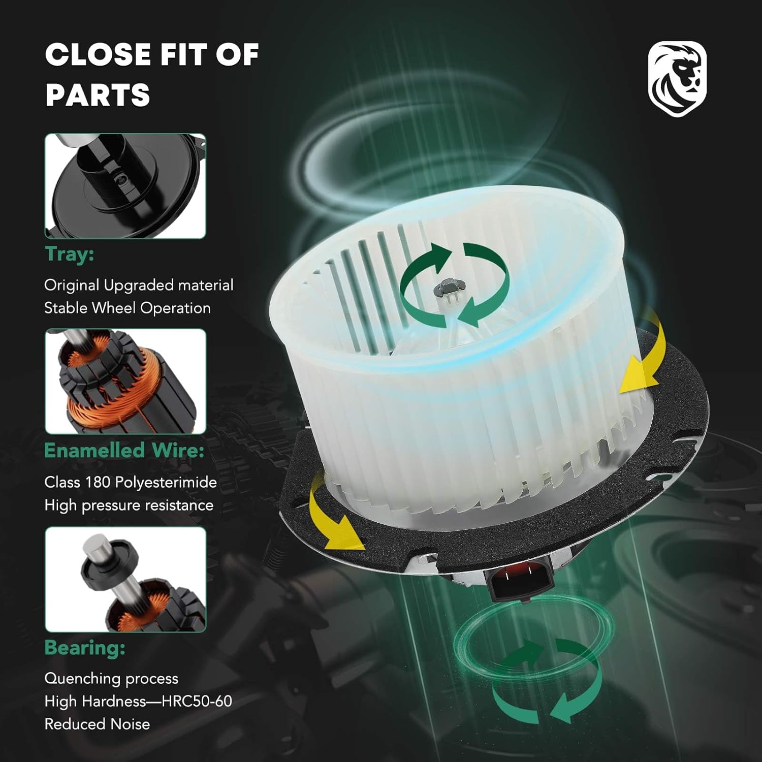 A/C Blower Motor Assembly for Ford Ranger 1998-2011 Explorer 1995-2001 Mercury Mountaineer 1997-2001