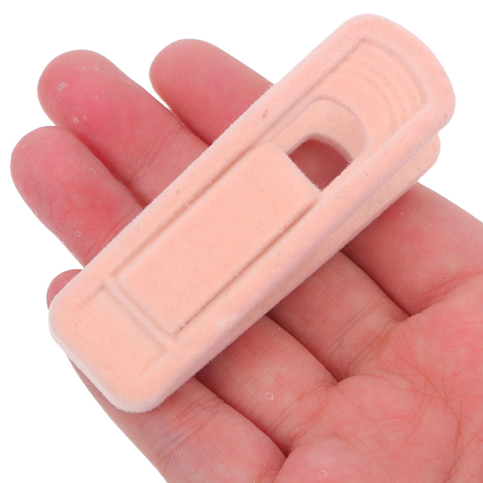 50 Piezas Clips de Terciopelo Antideslizantes para Ropa Pinzas de Plástico Resistentes para Pantalones y Faldas Uso Casa y Exterior Color Rosa