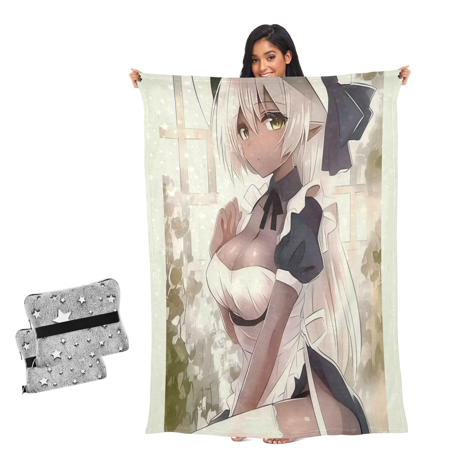 Jeté de lit sexy pour adultes idéal pour cocooning dans le salon