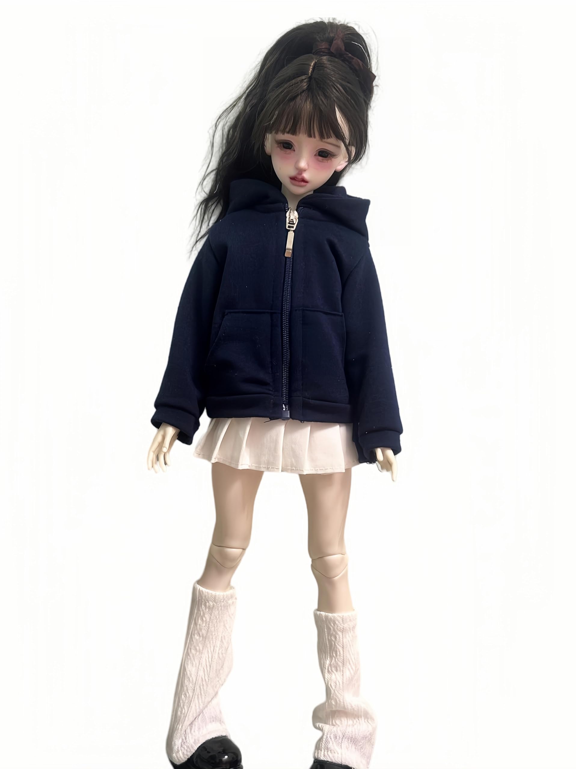 Set di vestiti per bambole BJD da 1/4 con giuntura sferica, fatti a mano, alla moda, adatti per bambole da 40,6 a 45,7 cm (18#)