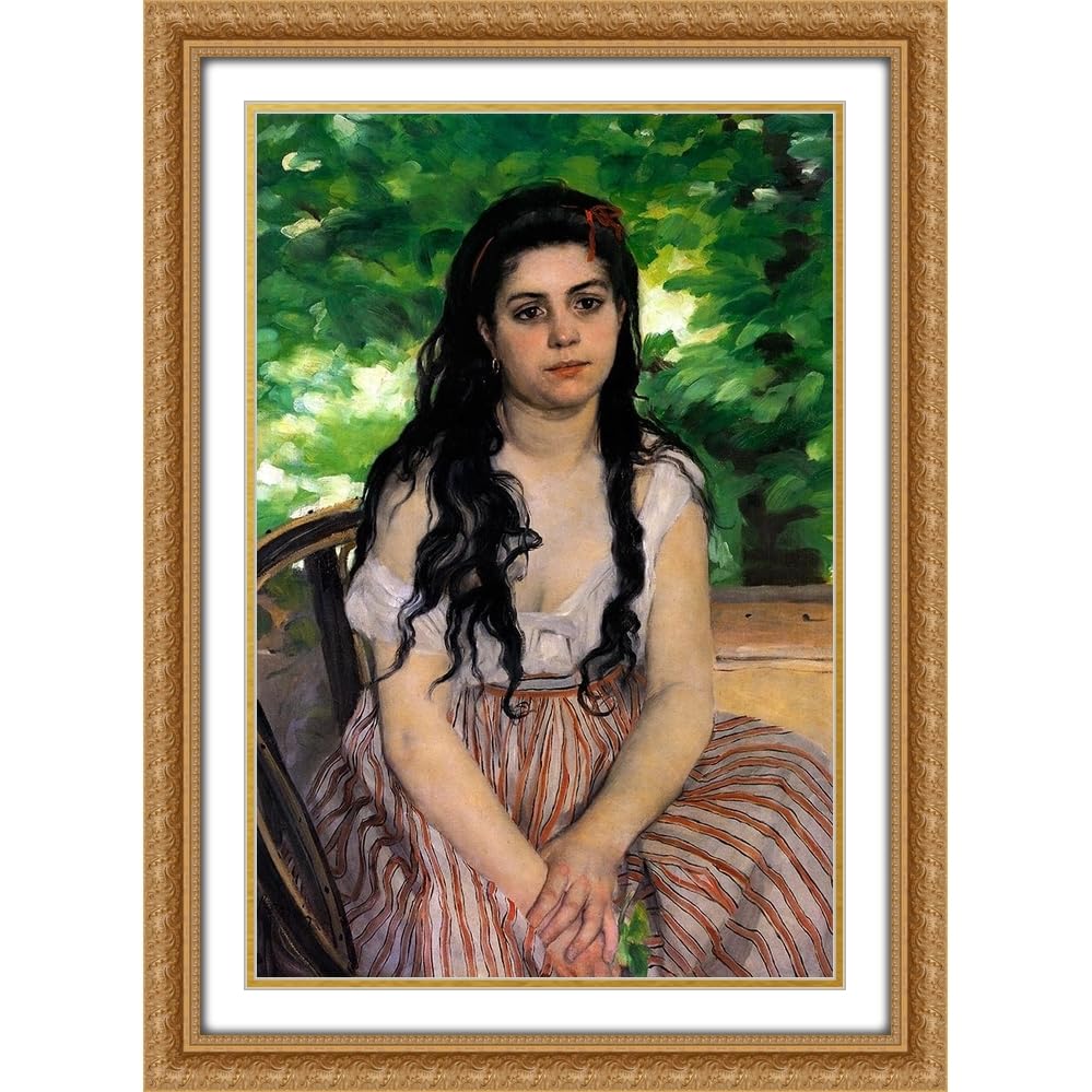 Amazon.com: Renoir, Pierre-Auguste 28x38 Gold Ornate Frame and