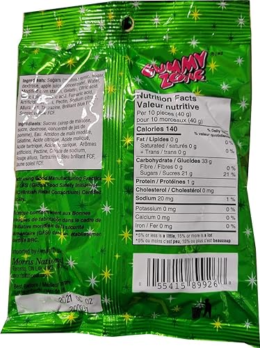 Miniatura 2 de Sour TINGLERS, (4.2 onzas cada uno) Sour Keys Gummy Candies (paquete de 3) Importado de Canadá