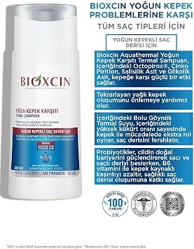 Bioxcin Aqua Thermal Ds Yoğun Kepeğe Karşı Etkili Şampuan 200 Ml 2 Li Set