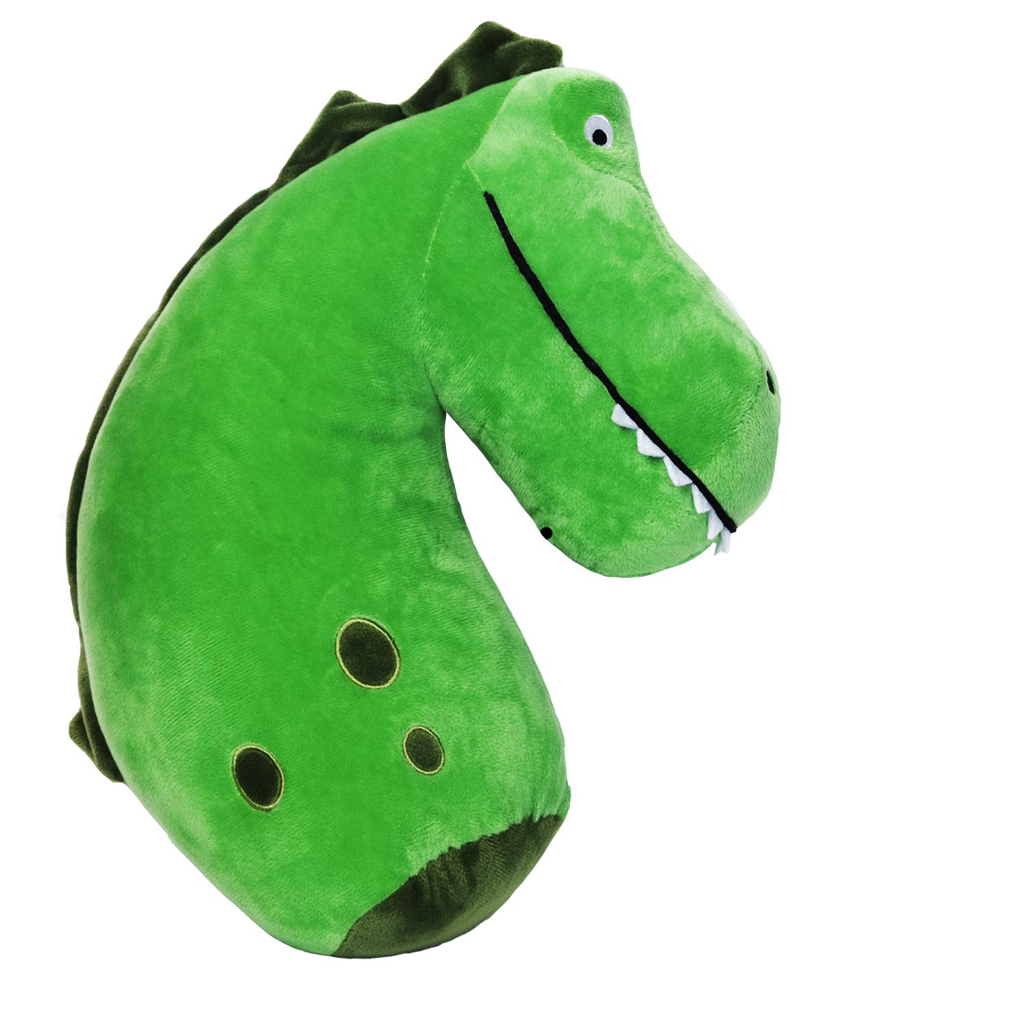 XDEMODASeatbelt Pillow for Kids Travel - Dinosaur Seat Belt Cover & Cushion Pillow. Child Car Stuffed Plush Animal Travel Pillow. Safety Belt (Dinosaur)