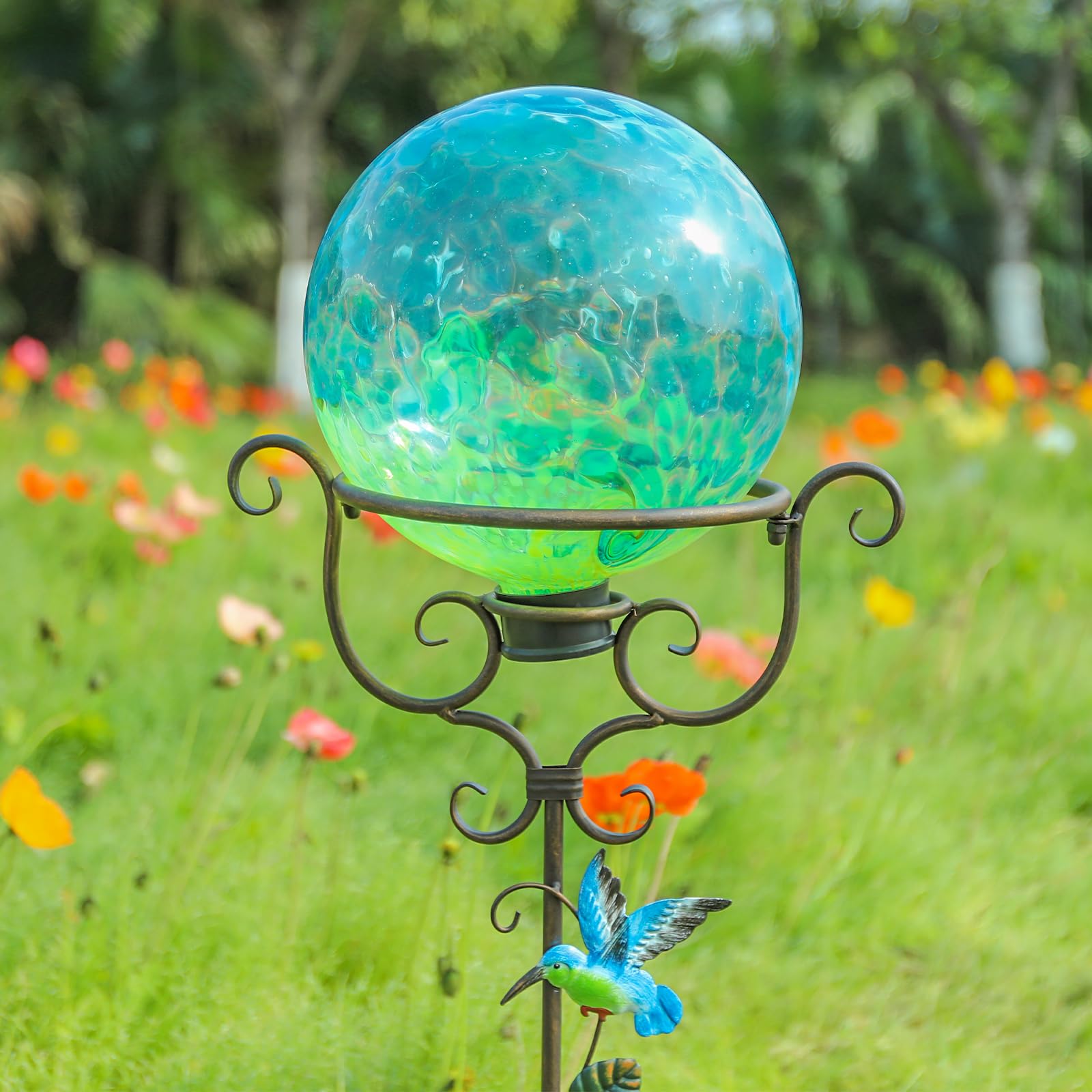 Metall Kugelständer Für Gartenkugeln - Robuster Halter Für Outdoor