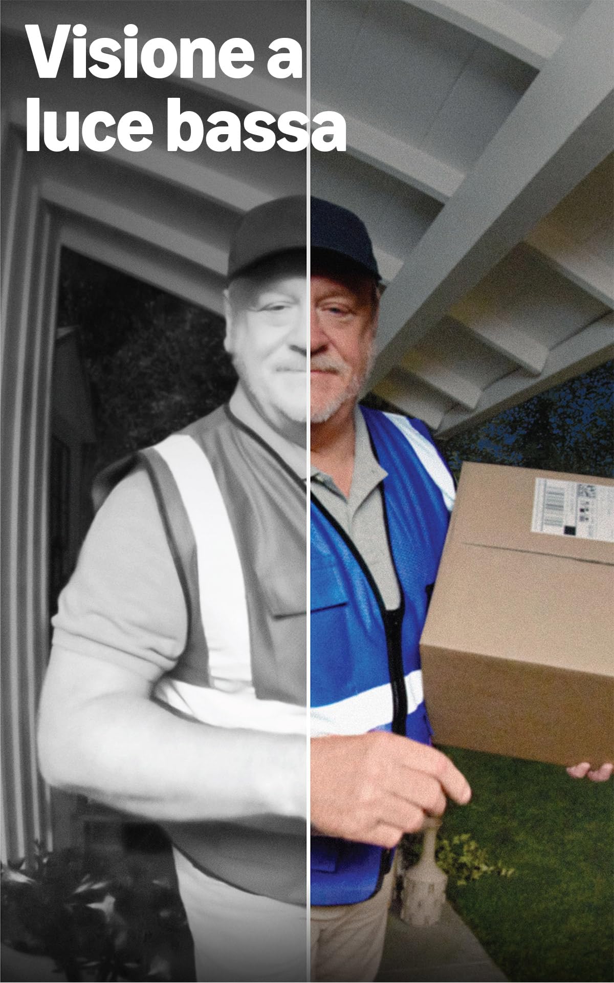 Videocitofono Plus cablato (Wired Video Doorbell Plus, ultimo modello) | Campanello con videocamera | Retinal 2K | Ampio campo visivo | Prova gratuita di 30 giorni del piano d'abbonamento Ring