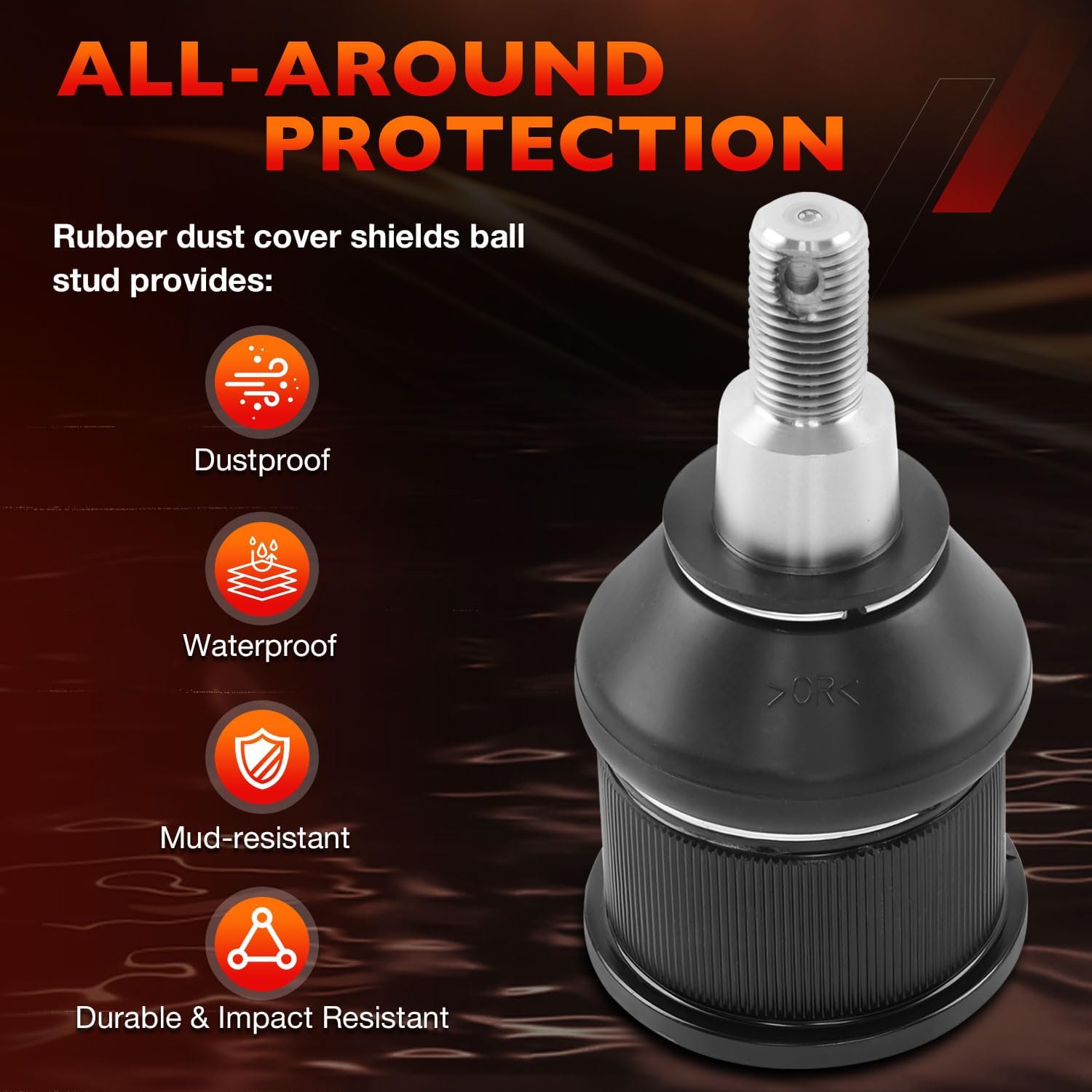 2PCS Front Lower Ball Joints Compatible with Honda Accord 2003–2007, Acura TSX 2004–2008 – Replacement K80228