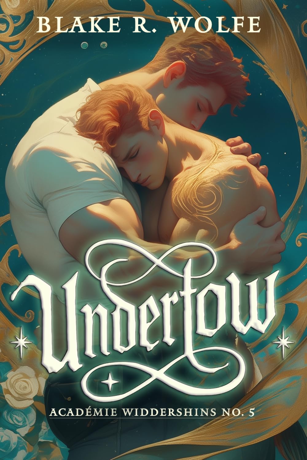 Undertow (version française): Une romance paranormale mettant en scène un triton gay dans une académie de magie (Académie Widdershins)