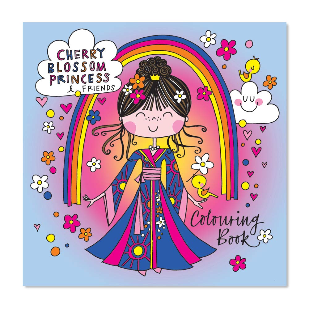 Cherry Blossom Princess Colouring Book