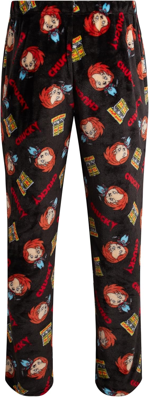 COCO BRANDS Mens Pajama Pants - Chucky Pajama Pants Men PJ Lounge Sleep Pant Sleepwear with Pockets - Image 6