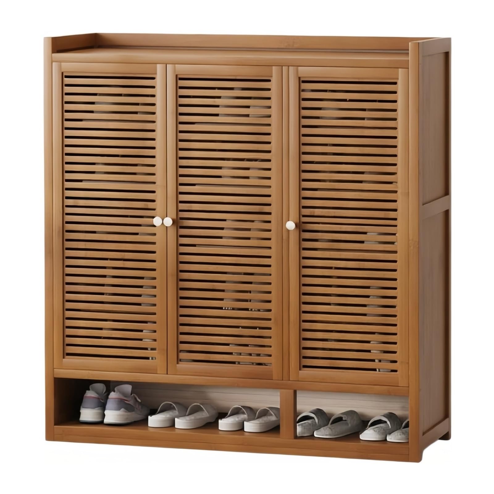 XUJUAN-0227 Shoe Cabinet Household Shoe Cabinet Indoor Entryway Rack for Doorway(Medium)