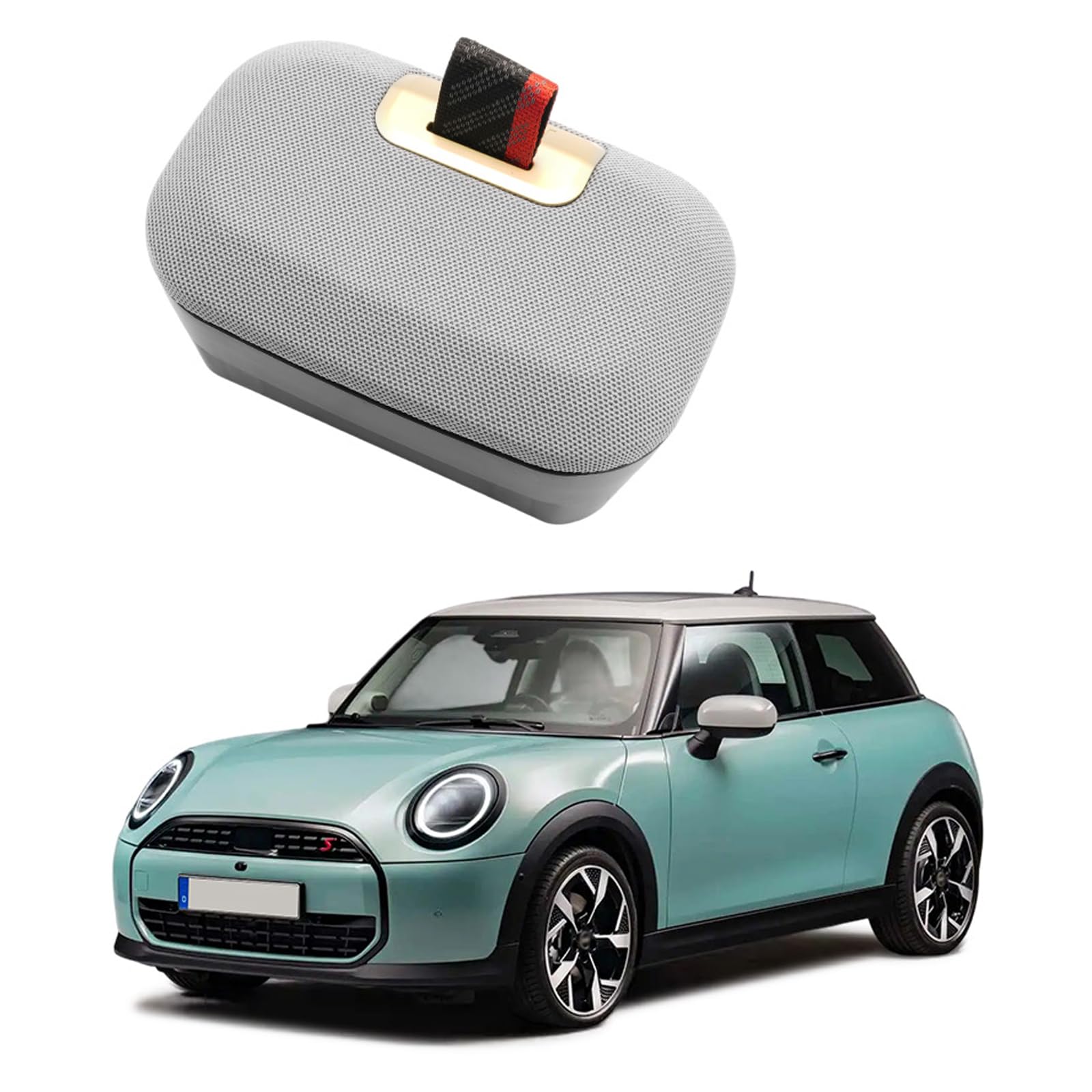 Caja de almacenamiento para consola central compatible con Mini Cooper F65 F66 2024 2025 2026, F65 F66 reposabrazos central, guantera, accesorios Mini Cooper organizador de reposabrazos