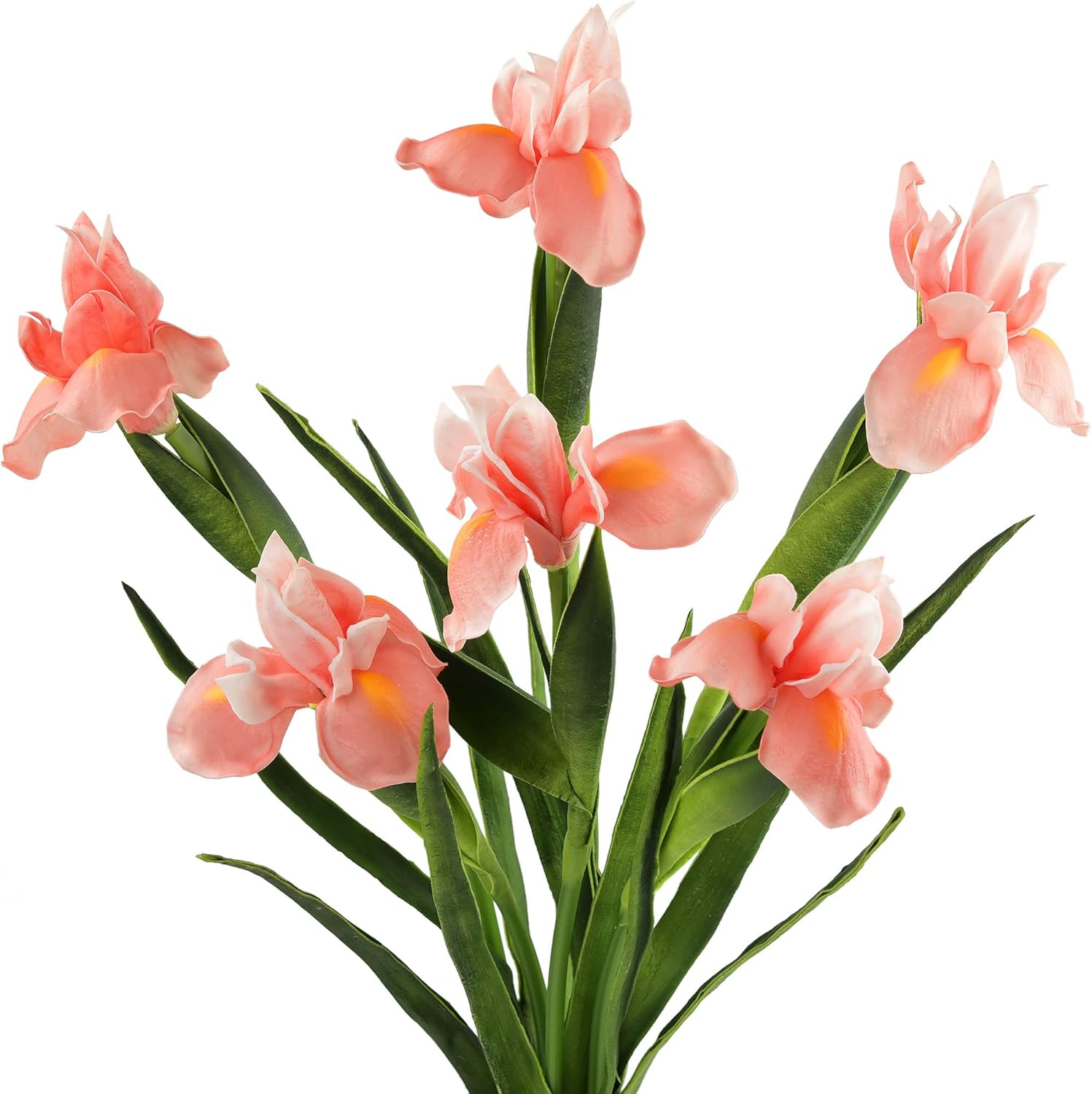 フラワーリース 春の足音11 咲き誇る花たちの花かご 玄関リース 造花