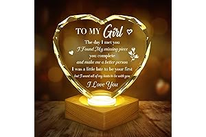 To My Girl Gifts 3D Illusion Lamp - Express Your Love Creatively