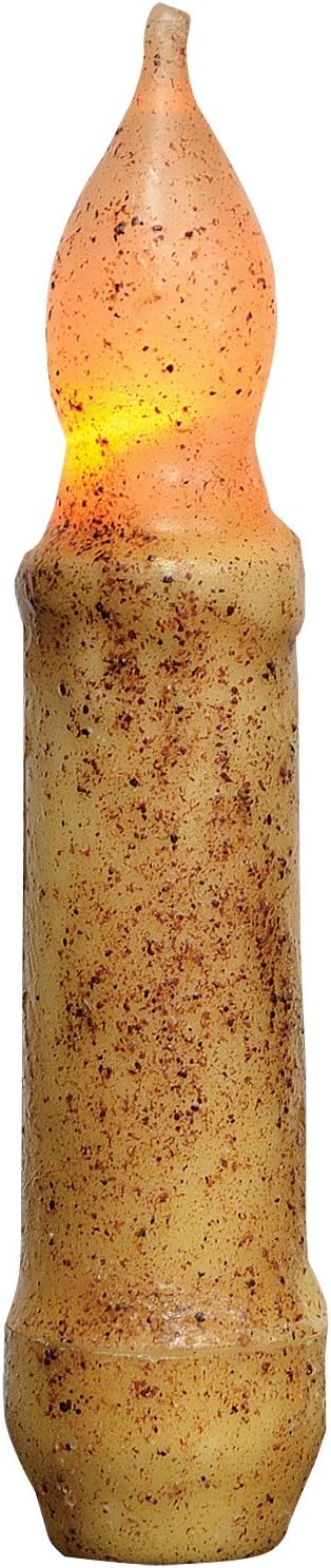 Hearthside Collection Burnt Ivory 4" Timer Taper