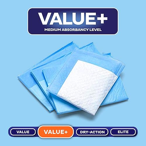 Miniatura 7 de Chucks Pads desechables paquete de 50 almohadillas de 17 x 24 pulgadas - Almohadillas para orinar para perros, cachorros - Cambiador de pañales para