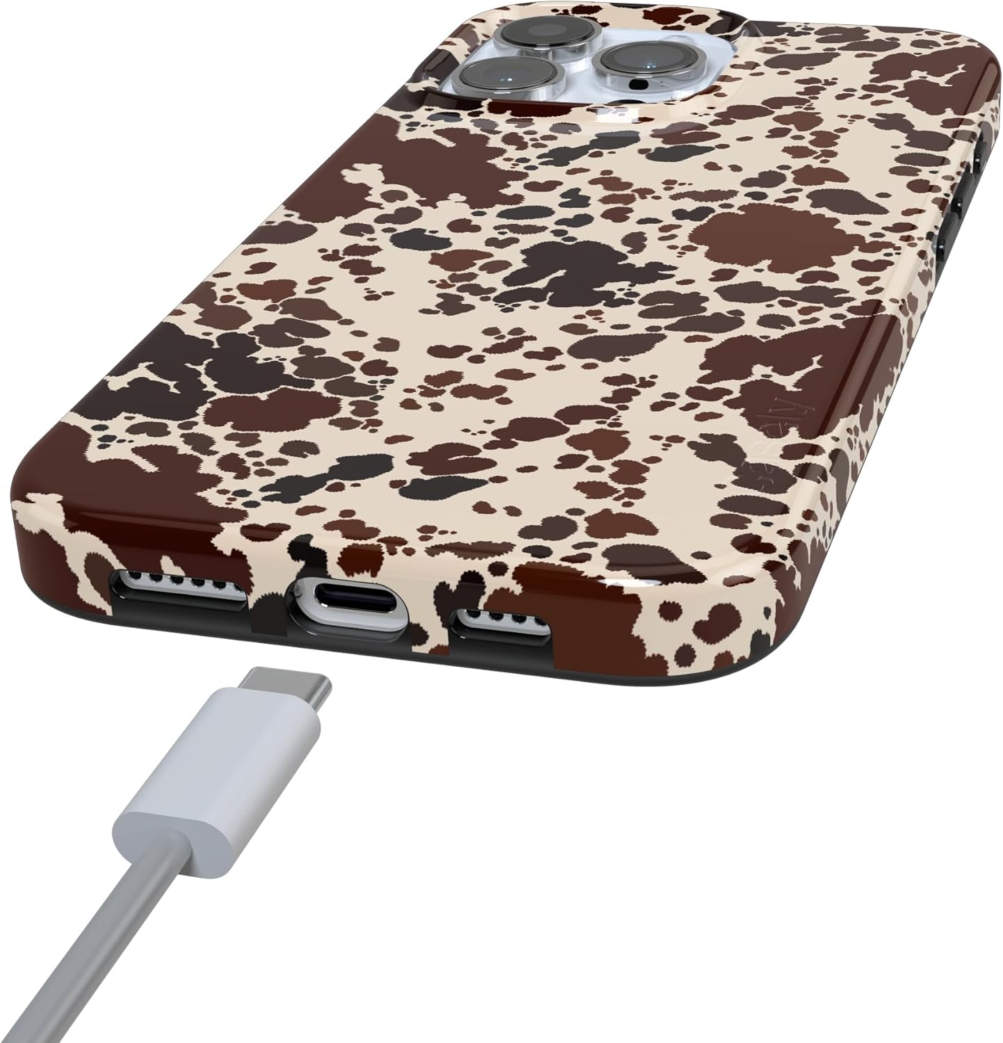 Casely iPhone 16 Pro Max Case | Cowgirl Envy | Cow Print | Compatible with MagSafe | Classic Ultra Slim Design - Image 5