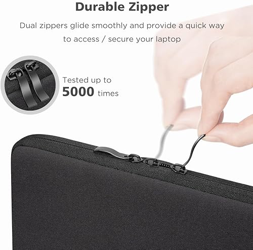 Miniatura 4 de NIDOO Funda protectora para laptop de 15 a 16 pulgadas para MacBook Pro M4 M3 M2 de 15 pulgadas Surface Book 3 215.6 pulgadas, Lenovo Yoga 7i