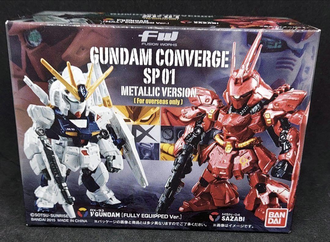 海外限定] ガンダム コンバージ SP01 メタリックVer 海外限定◇FW