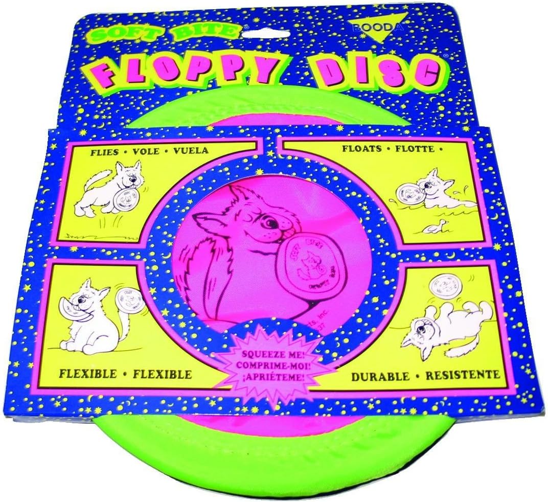 Soft Bite Floppy Disc Dog Toy 10 Inch