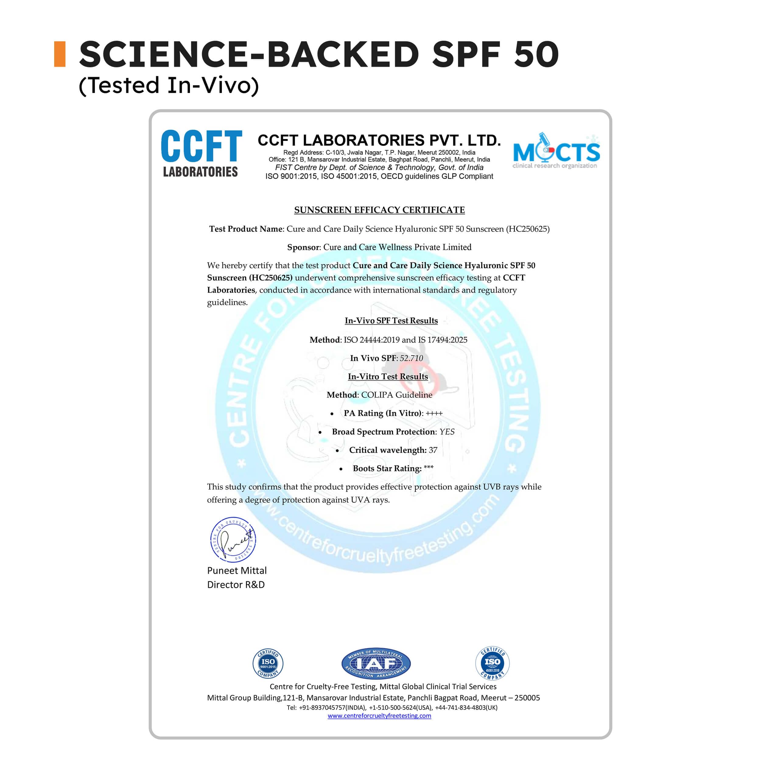 Hyaluronic SPF 50 Sunscreen - No White Cast! -7