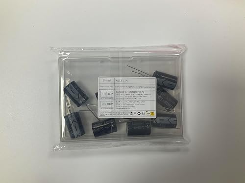 Miniatura 5 de 3300uF 16V 0.512x0.827 in Condensador electrolítico 3300 UF MFD 16 voltios 0.51x0.83in condensadores de aluminio (paquete de 10)