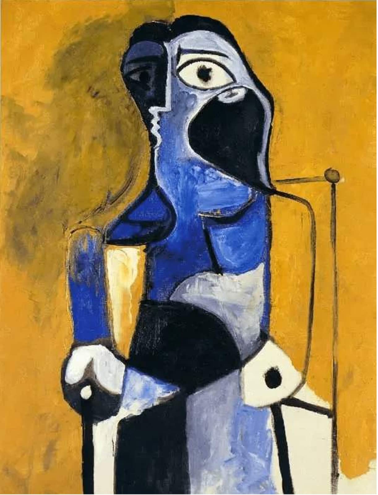 Zhyaunz Diy 5D Diamond Painting Pablo Picasso Abstract Picture Painting By Number Kits Embroidery Drawing Rhinestone Art Craft 30X40cm