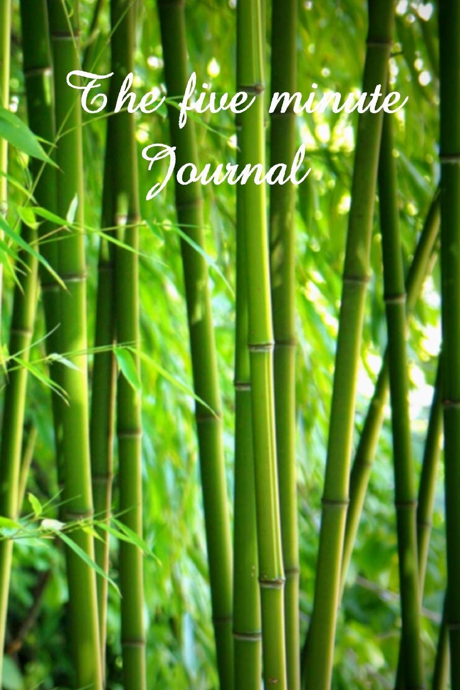 The Five Minute Journal: Bamboo Notebook - Bullet Diary Journal - Sketchbook - Gift