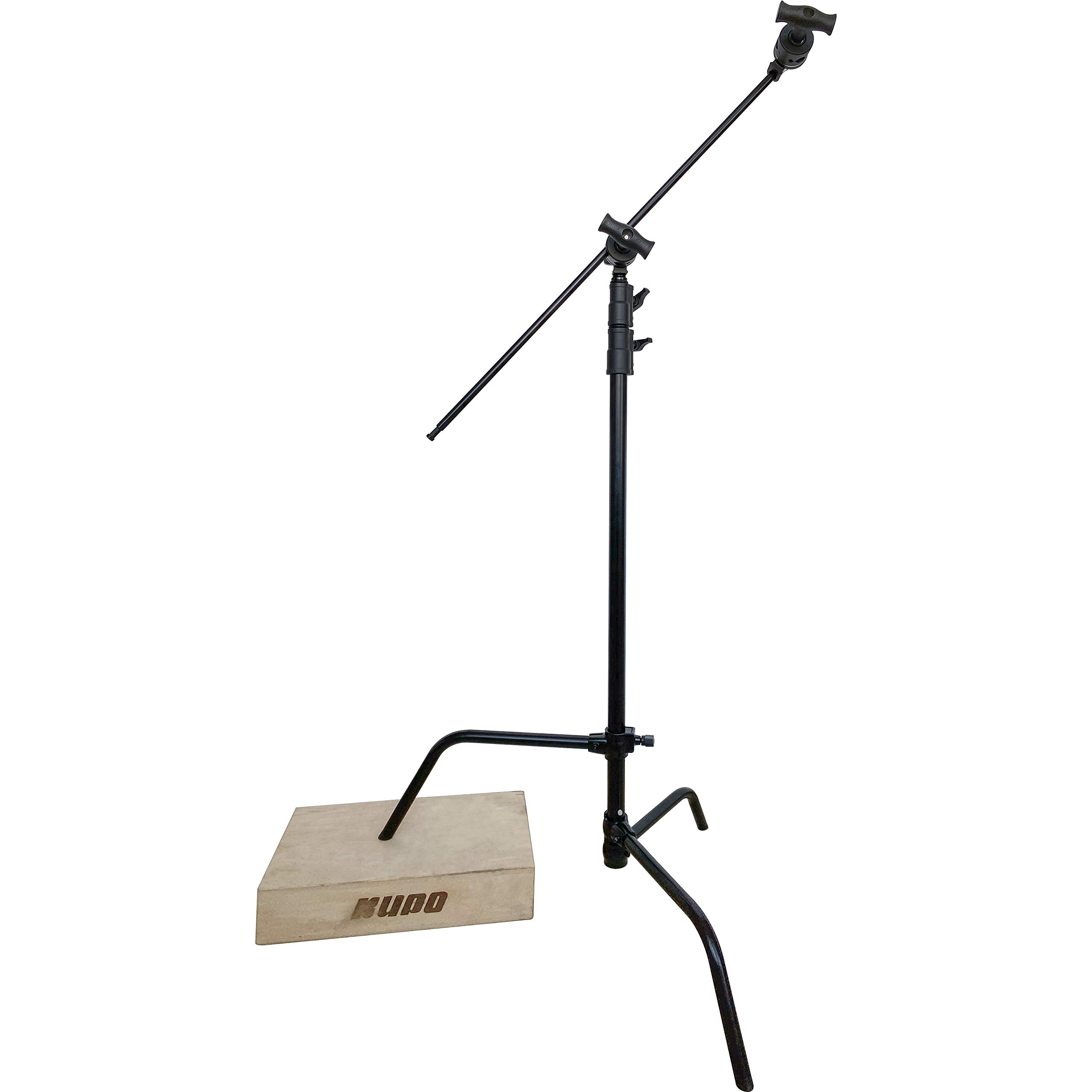 Kupo Master C-Ständer mit Schiebebein-Set und Schnellwechselsystem, 101,6 cm, Schwarz (KS707711)