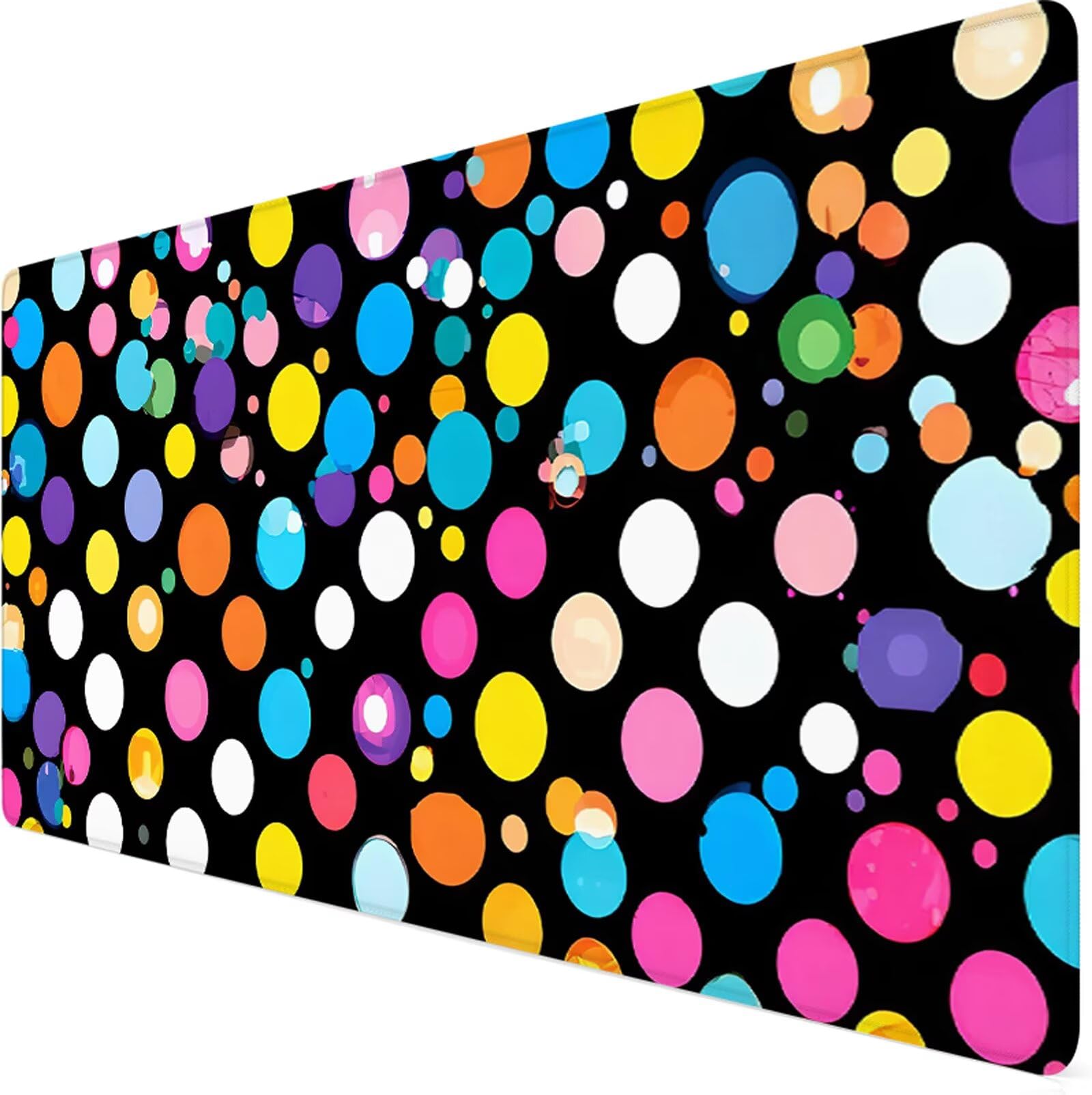 Podkładka pod mysz XXL 1200x400x3mm podkładka pod mysz czarna podkładka pod mysz kolor poprawia precyzję i szybkość, antypoślizgowe wodoodporne, szyte krawędzie, akcesoria do gier, komputer, prezent
