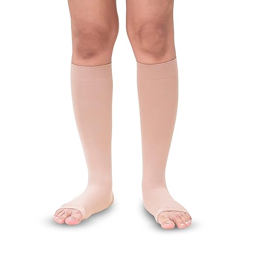 Class II Classique Lycra Medical Compression Stockings for Varicose Veins Class 2 Knee