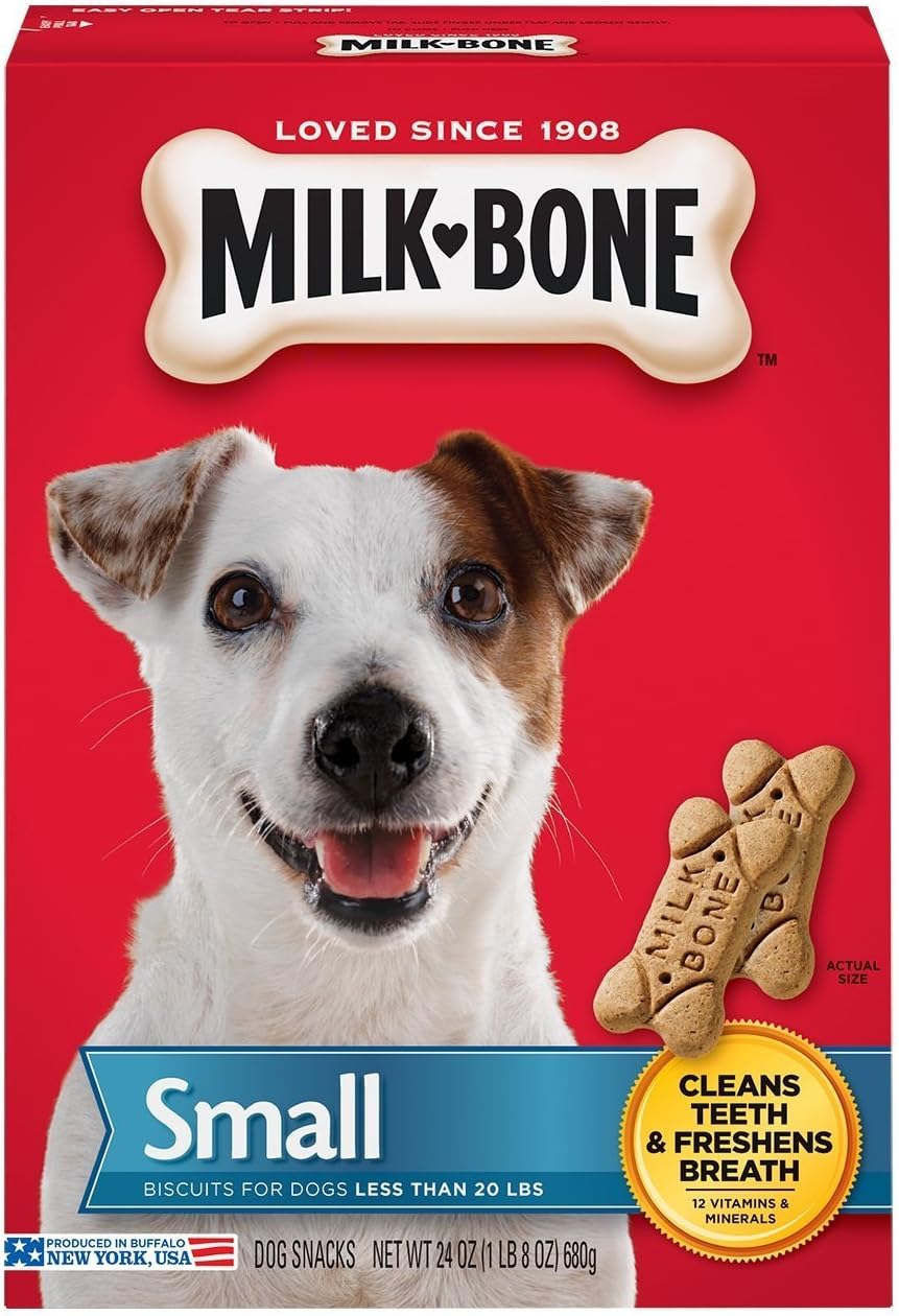 MilkBone Original Dog Treats for Small Dogs, 24 Ounce