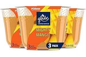 Embark on a Tropical Escape with Glade Mighty Mango Candle