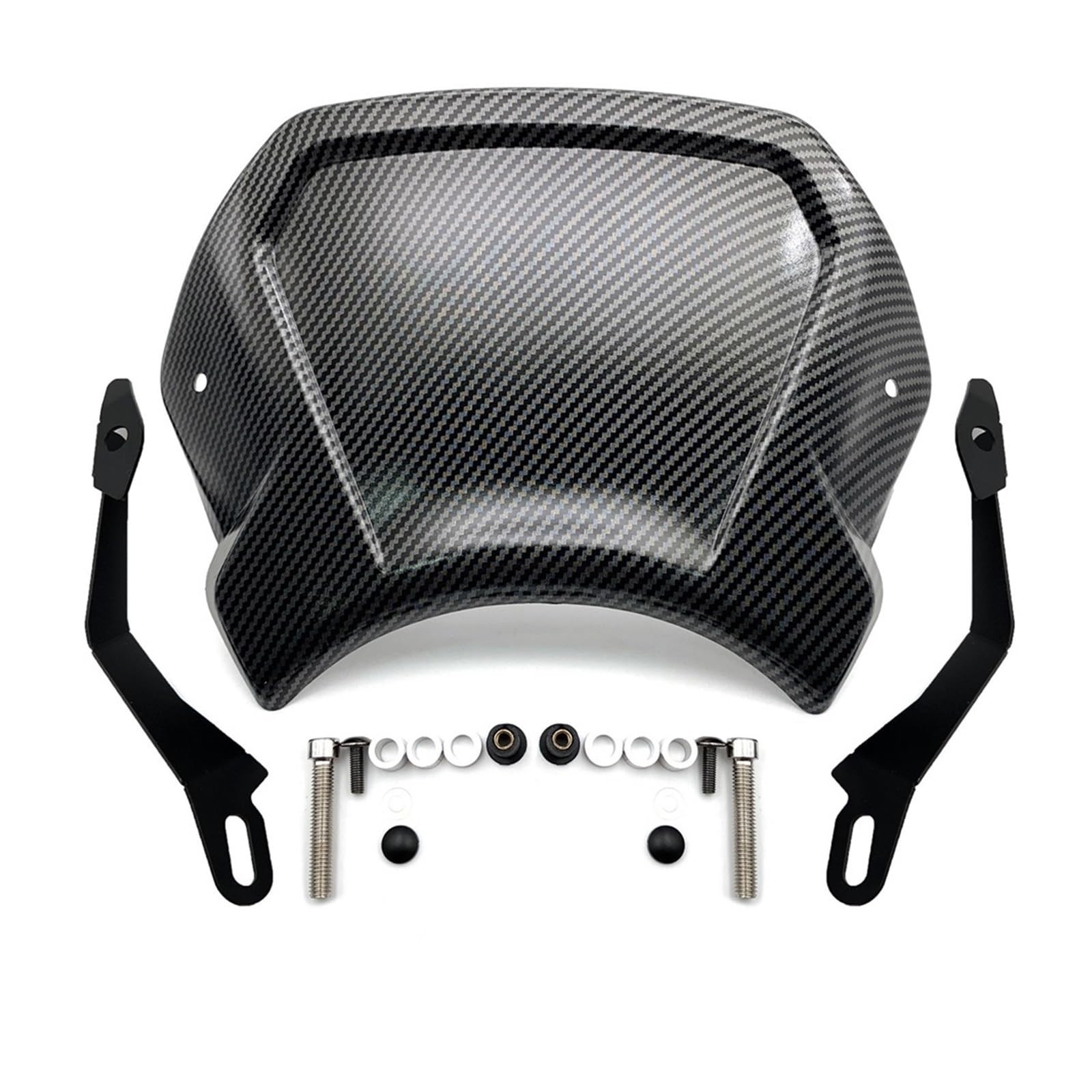powietrzadeflektor Przednia Płyta Motocyklowa Vintage Deflektor Szyby Przedniej Do YAMAHA XSR700 2016-2022 XSR 700 XTRIBUTE 19-21 XSR900 16-21 Przednia szyba motocyklowa(Carbon XSR700)