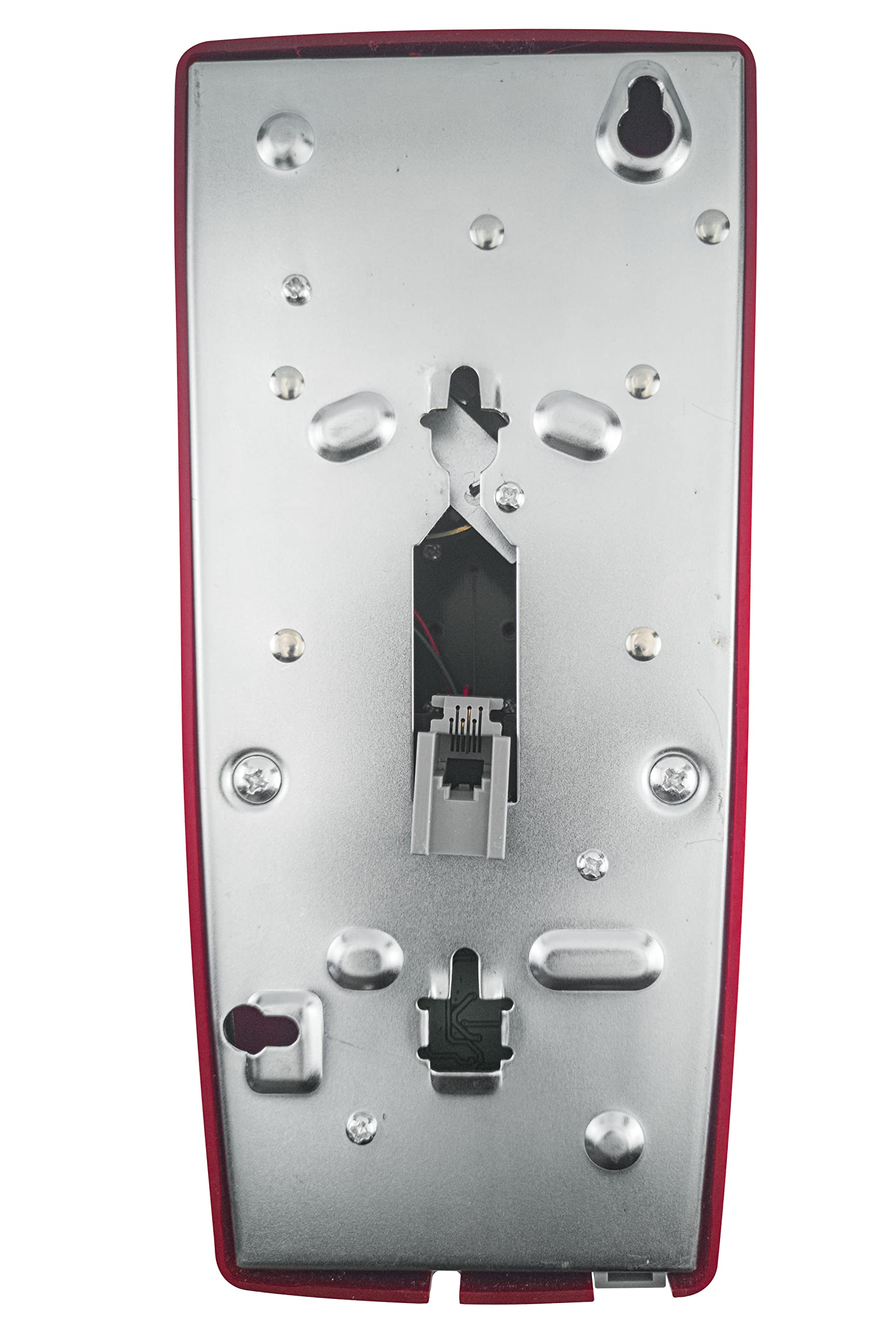 Opis Technology Opis WallFon Cable in rosso: telefono da parete nostalgia cablato per veri amanti del retrò