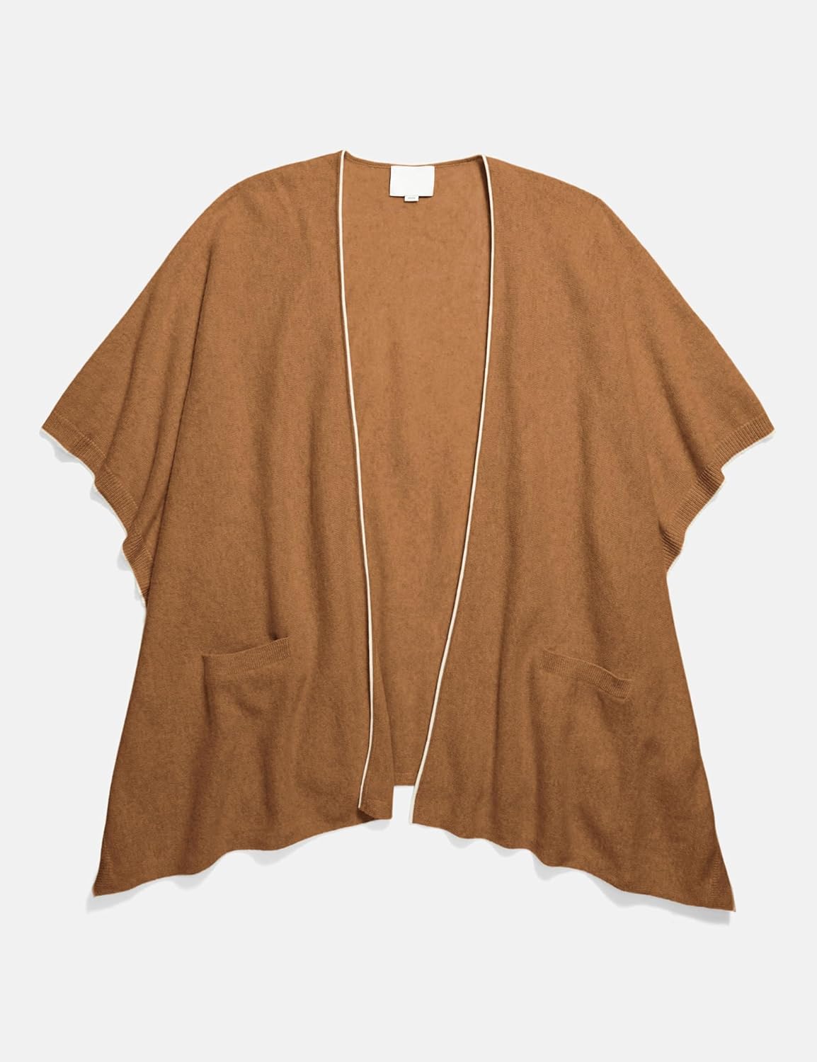 UANEO Shawls for Women Knit Cardigans Casual Open Front Poncho Oversized Cape 2025 Outwear with Pockets - Image 8