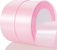 Vista 13 de ATRBB Cinta de satén verde menta de 1 1/2 pulgadas, cinta de tela sólida de 50 yardas para envolver regalos, ramos, bodas y decoración del hogar, 25