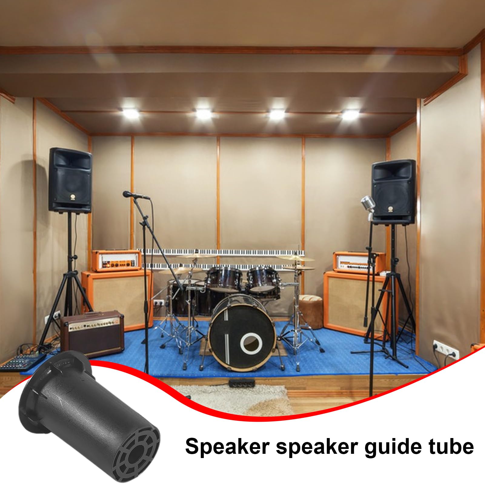 10インチウーハー　ノンプレスペーパーコーンBOX付き音質重視 バスレフポート Amazon.co.jp: スピーカー バスレフ ポート - ウーファー ボックス 用