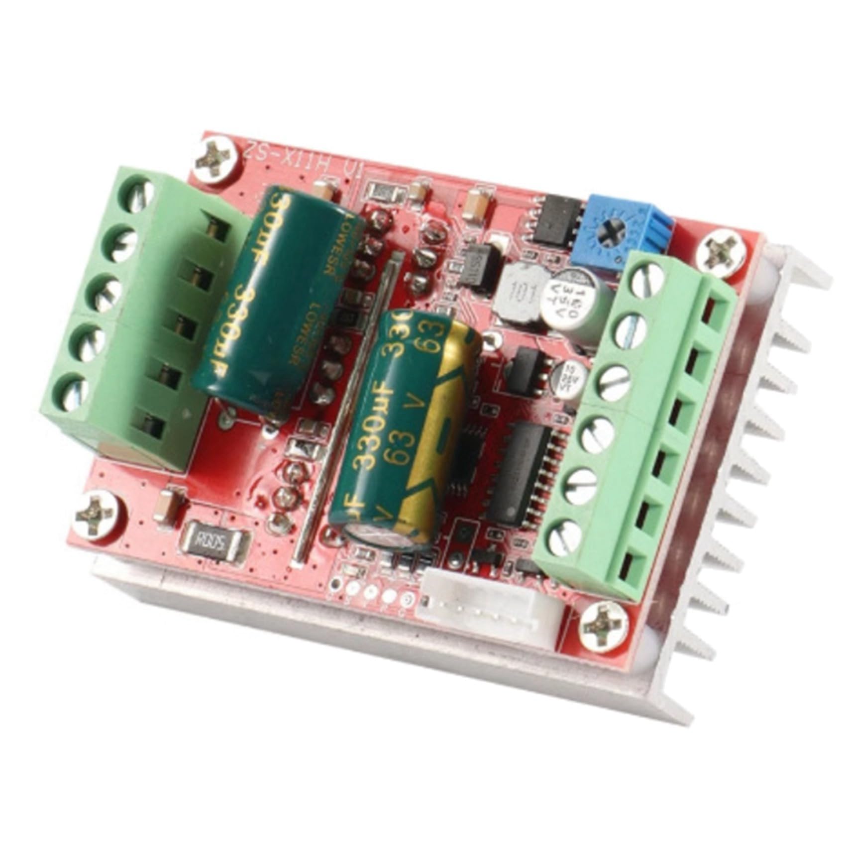 5X Dc 6-60V 400W Bldc Controlador de Motor Sin Escobillas Dc Trifásico Pwm Placa de Controlador de Control de Motor Hall 12V 48V