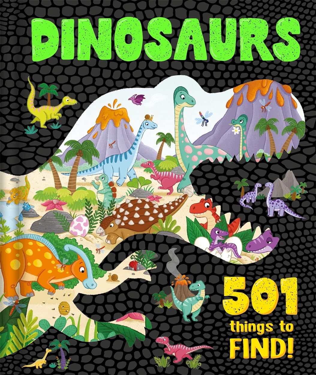 Igloo Books Dinosaurs: 501 Things To Find! (Search And Find Activity Book)