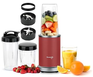 Kuvings New 2025 Nutri Blender PRO 2.0 Ferrari Red, Powerful 1000 W Motor, Upgraded 2 Blade Set for Wet & Dry, 2 Jars, Longest Warranty 7 Yrs, Mixer/Grinder/Smoothie Maker - Amazon product rated Grade B
