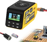 Vista 1 de Regulador de voltaje ajustable de 300 W CC 2-30 V compatible con batería DeWalt de 18 V/20 V XT60 de salida, 140 W tipo C, 18 W USB-A, cargador