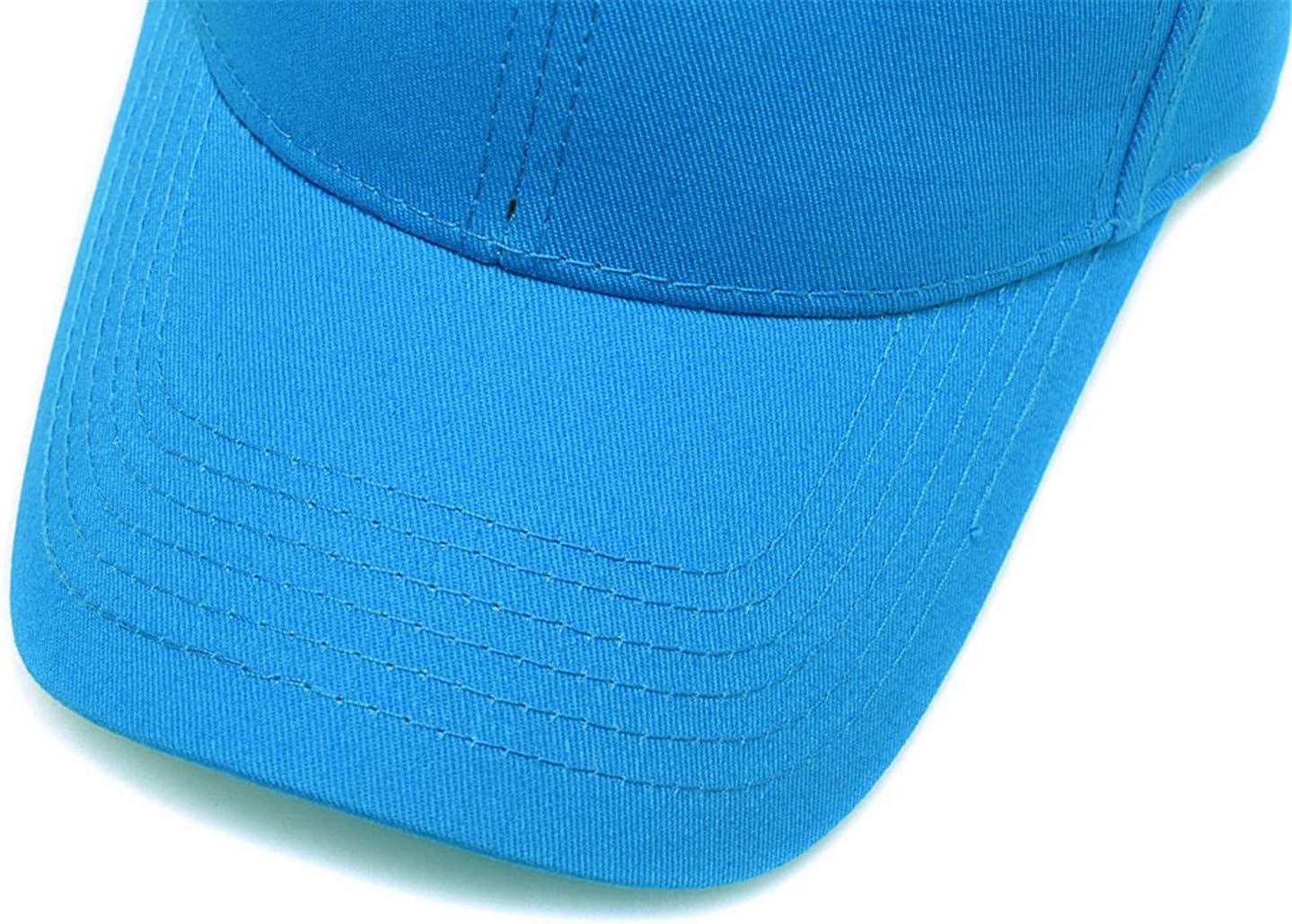 Sports Outdoors Snapback Visors Custom Text Embroidered Dad Hats Personalized Hip Hop Curved Bill Baseball Caps Sky Blue image 3