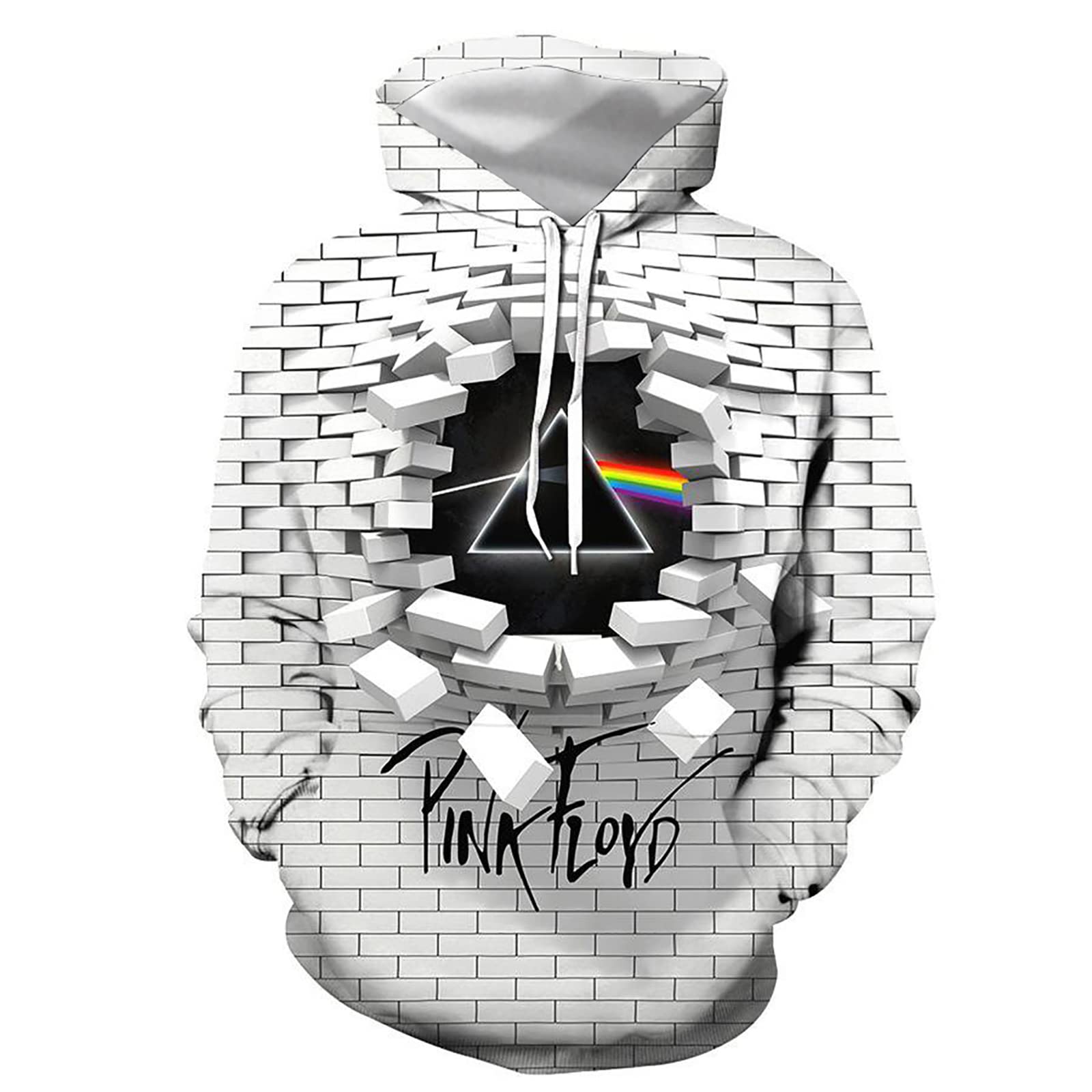 NMNMNM Pink Floyd Hoodie, Unisex 3D Print Hoodie Sweatshirt Casual Hoodie Couple Outdoor Sweatshirt
