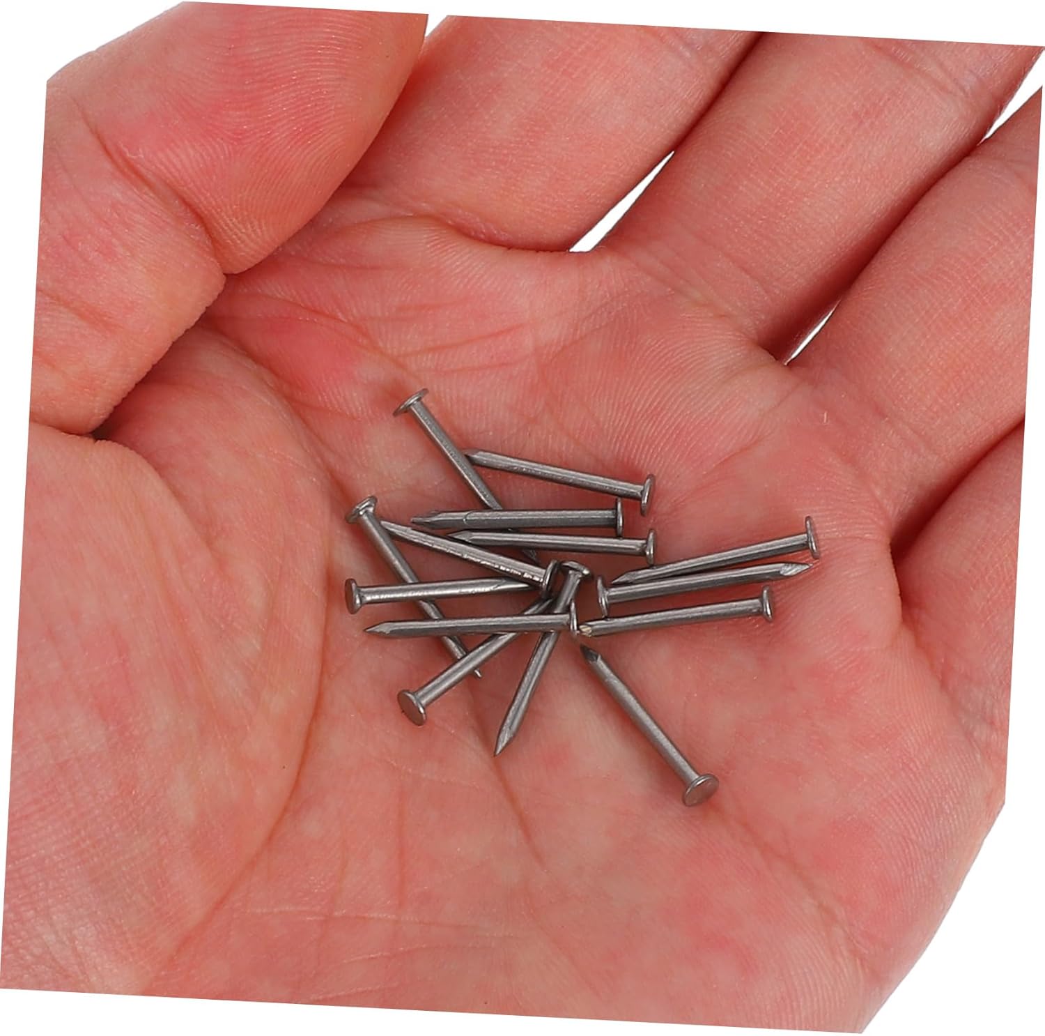 1bag Stainless Steel Concrete Nails Kit Assorted Point Tip Nails for Cement Lightweight Easy to Use for Home Repair and Crafts