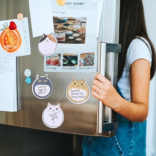 Miniatura 5 de 5 notas adhesivas con temática de gatos, 300 hojas de notas adhesivas Kawaii, blocs de notas adhesivas de animales lindos blocs de notas adhesivas