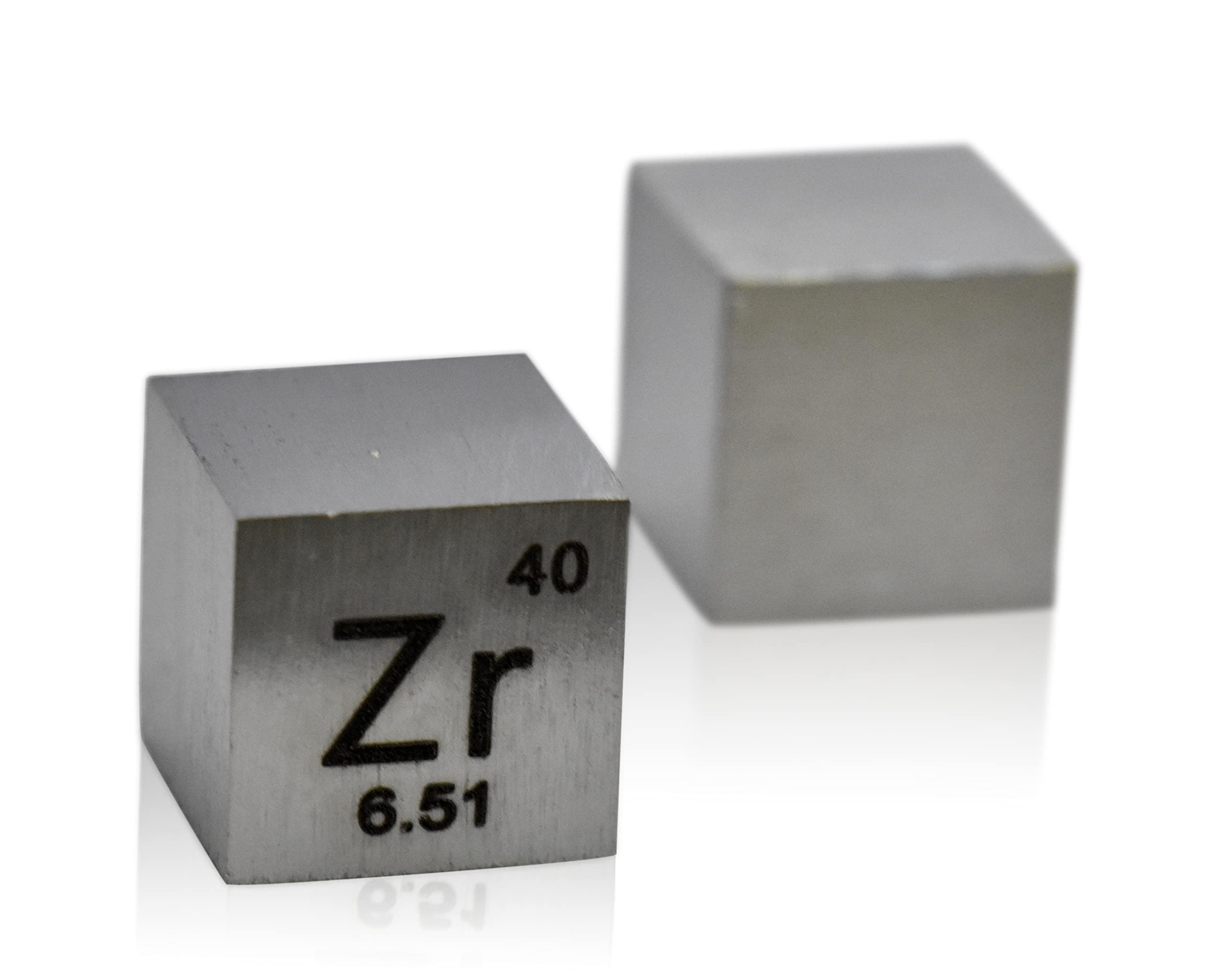 Gęstość sześcianu cyrkonu, Cyrkon metalowy sześcienny 10x10x10mm czysty 99.99% do kolekcji elementów